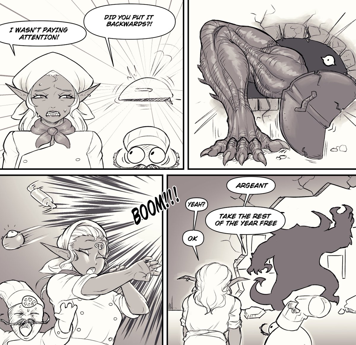 Argeant labor adventures 1 "Magic Pizzas"