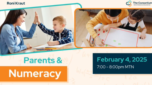 MathImagine2's tweet image. Only a few more days until our session with @erlcpl, where Roni Kraut will cover key concepts to help parents with their numeracy development!