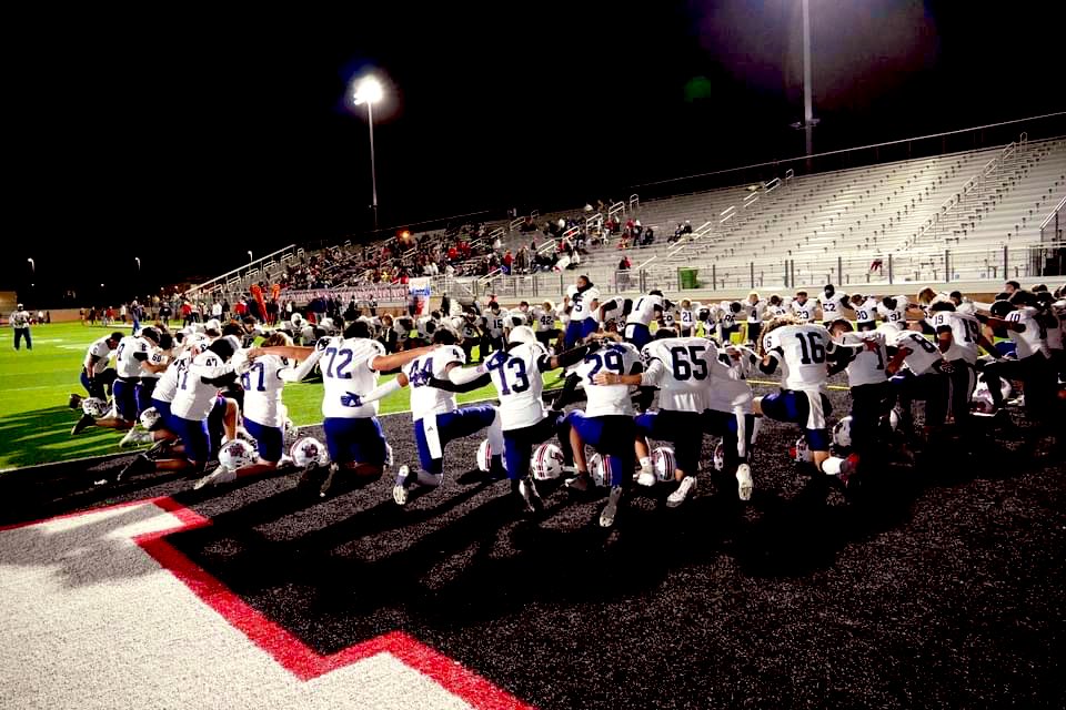 Jaleel Thomas (@j_thomas_13) on Twitter photo After a great conversation with <a href="/QBcoachsnyder/">QBcoachsnyder</a> I’ve been blessed with another opportunity to play at <a href="/kwufootball/">Kansas Wesleyan University Football</a>
<a href="/CoachBindel/">Marc Bindel</a> <a href="/CoachCastles/">Coach Castles</a> <a href="/NielsenCoach/">Coach Nielsen</a> <a href="/Team_Dillard/">Coach Ross Dillard</a> <a href="/MemorialSN/">Memorial Mavericks Sports Network</a> <a href="/wfmavrecruits/">Memorial Mavericks Recruiting</a> <a href="/MaverickFBWF/">Memorial Maverick Football</a> <a href="/hearn_coach/">Coach Hearn</a> After a great conversation with <a href="/QBcoachsnyder/">QBcoachsnyder</a> I’ve been blessed with another opportunity to play at <a href="/kwufootball/">Kansas Wesleyan University Football</a>
<a href="/CoachBindel/">Marc Bindel</a> <a href="/CoachCastles/">Coach Castles</a> <a href="/NielsenCoach/">Coach Nielsen</a> <a href="/Team_Dillard/">Coach Ross Dillard</a> <a href="/MemorialSN/">Memorial Mavericks Sports Network</a> <a href="/wfmavrecruits/">Memorial Mavericks Recruiting</a> <a href="/MaverickFBWF/">Memorial Maverick Football</a> <a href="/hearn_coach/">Coach Hearn</a>