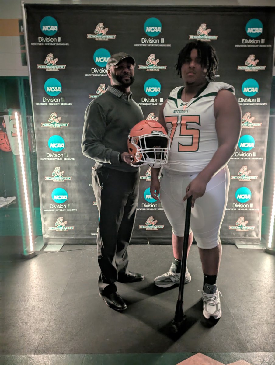 Thank you <a href="/Methodist_FB/">Methodist University FB</a> for having me today it was a great visit