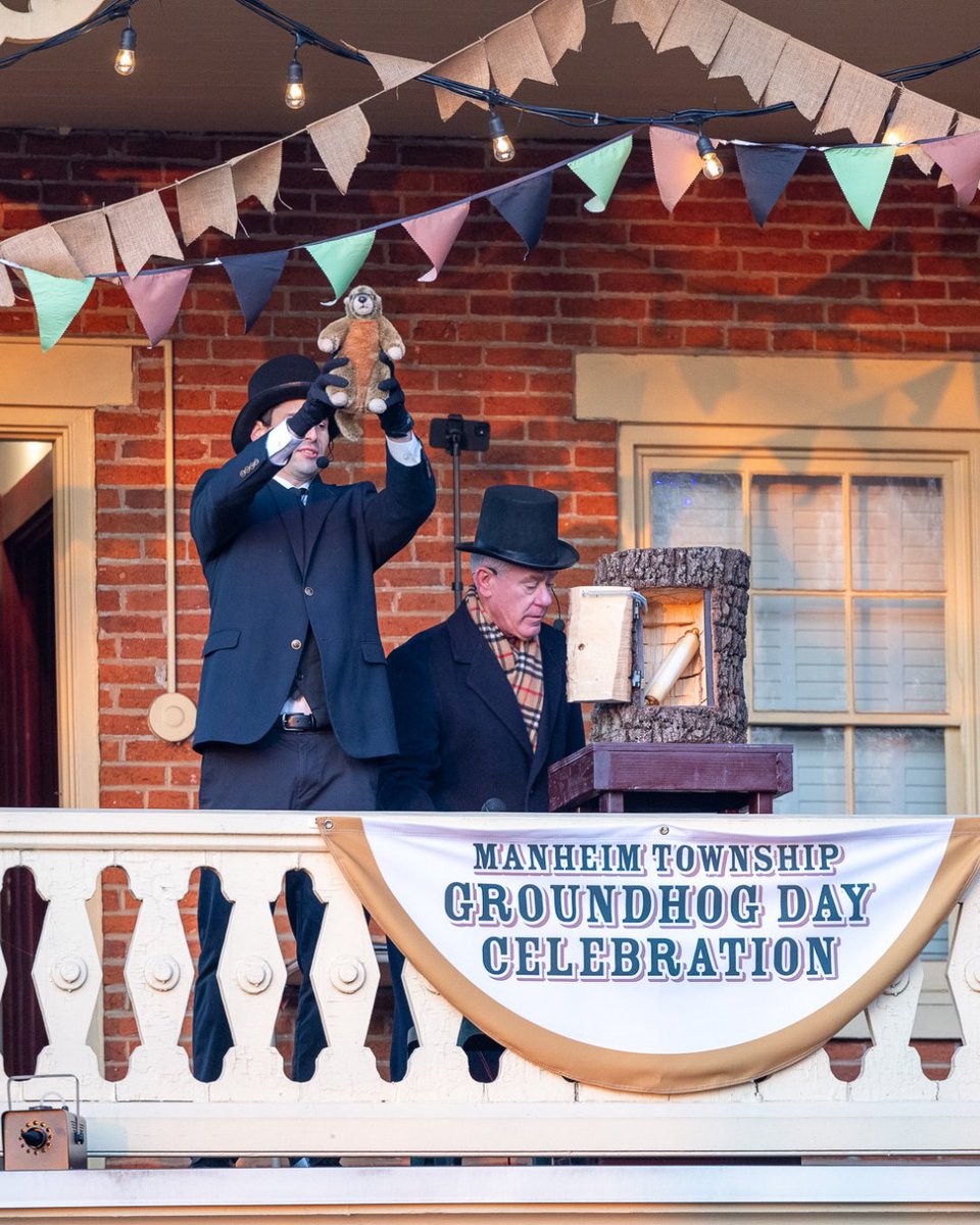 We had the great pleasure of attending Manheim Township Recreation Department's 5th annual Groundhog Day Celebration yesterday at Stauffer Mansion!

We had a fantastic time engaging with our community and celebrating Groundhog Day right here in Manheim Township!