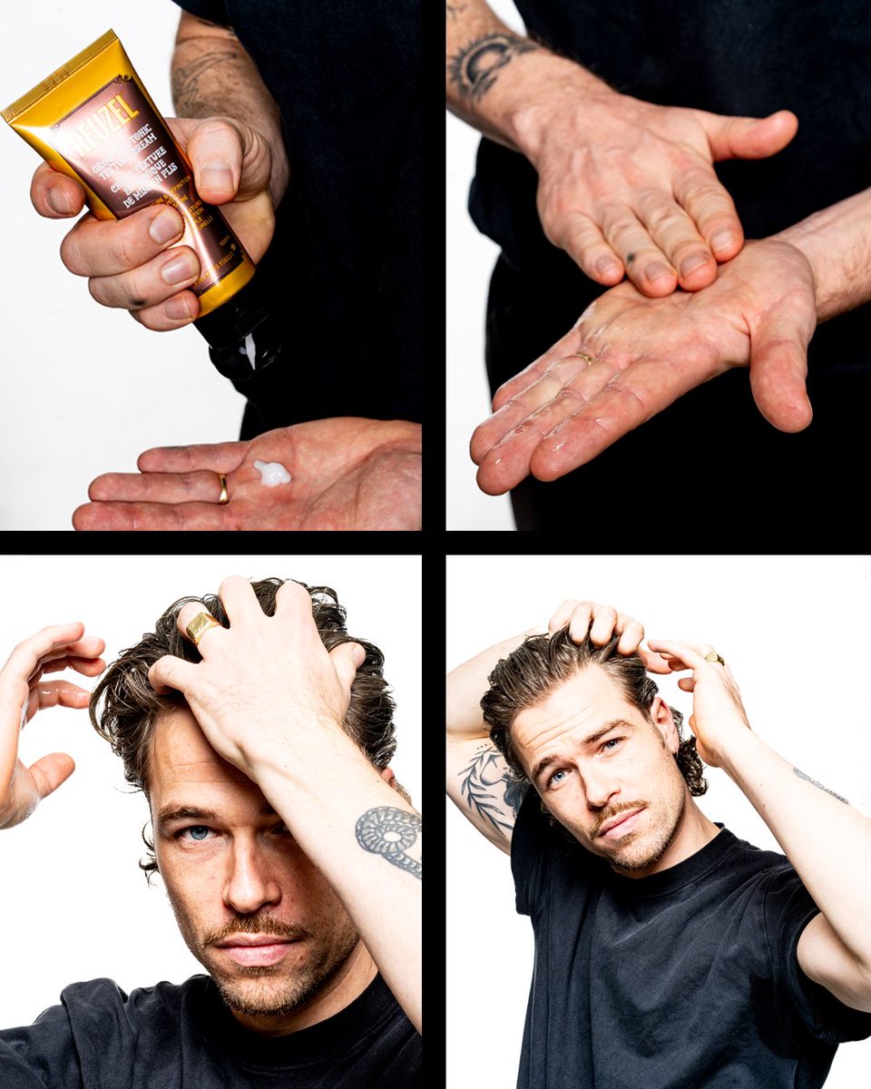 reuzel's tweet photo. The scent you love. The versatility you need. The all-new Grooming Tonic Texture Cream is here! 

Your next-level styling essential straight from the Reuzel Lab. This lightweight cream delivers texture, medium hold, and built-in heat protection without weighing your hair down. https://t.co/Ky8EQQL2ar