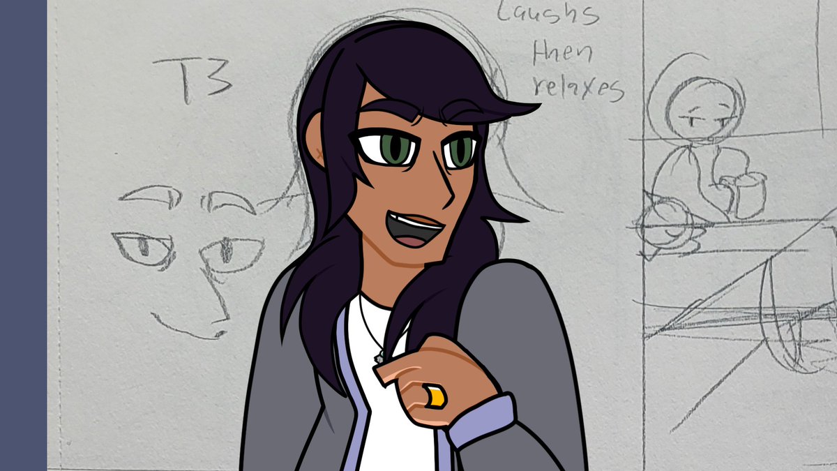 sophia_animates's tweet image. Animation for scene 1 of Ep. 3, sitting at 2k+ frames and nearly 2 minutes of animation, is completely finished! HUGE thank you to my artists, they did phenomenal with this one 💙
-
#riptide #riptideseries #riptideanimatedseries #indieanimation #indieproject #indieshow #anime