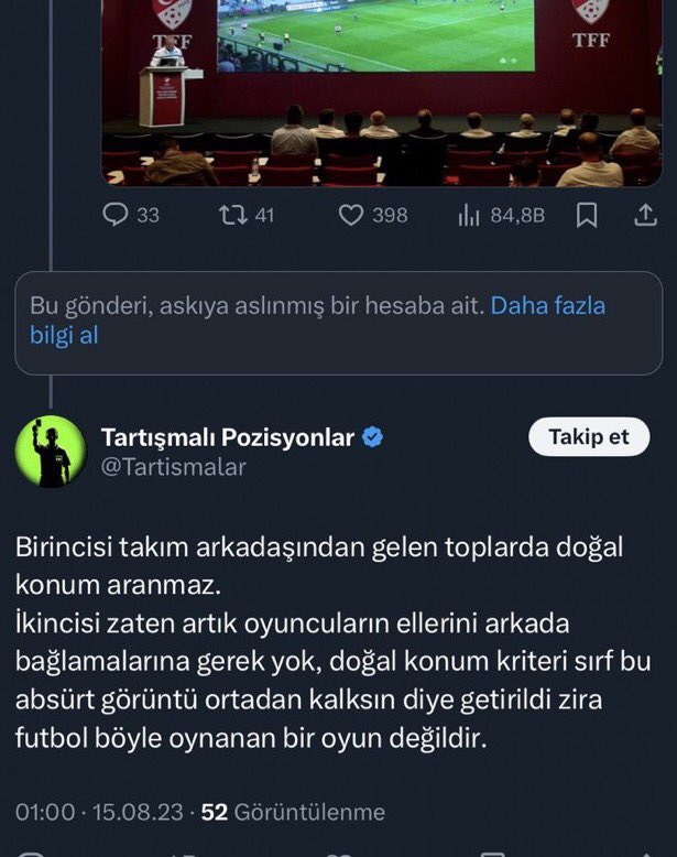 MHTTKN47's tweet photo. @Tartismalar bunu yazan sen değilmiydim https://t.co/pmRYjFj5Ts