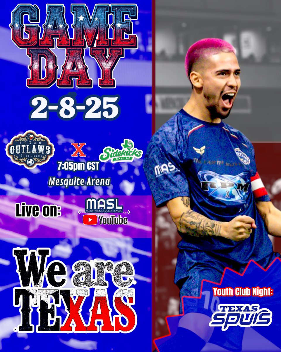 You can’t miss this one 🤠
Tickets at texasoutlaws.com