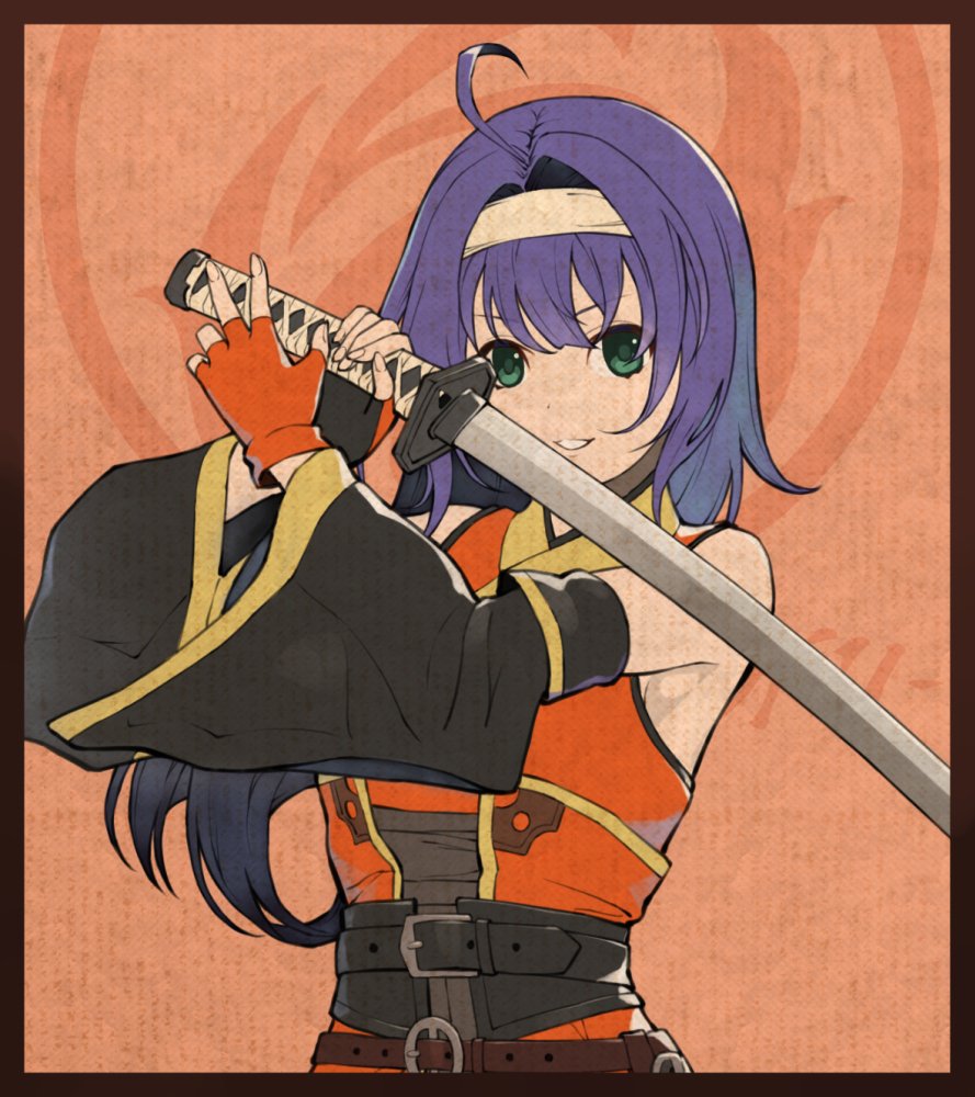 Yonaga_Nagaduki's tweet photo. Mia: Samurai-style design

#FireEmblem
#ファイアーエムブレム
#yonaga_art https://t.co/3unYVg0Dni