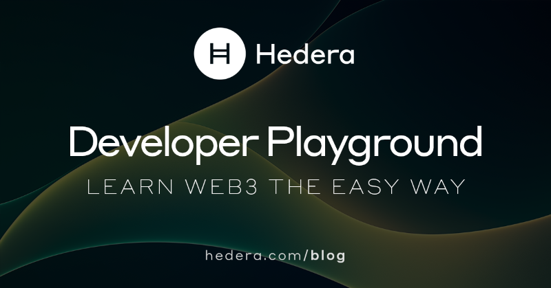 hedera's tweet photo. Ready to dive into Web3? Prototype and test on Hedera in minutes using Java/JS. No complex setups.