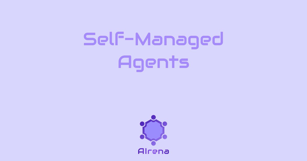 Airenabet's tweet photo. Self-managed agents are an important part of the AIrena ecosystem, especially for a competitive betting market. 

This thread will explain what they are, why they matter, and how we’re supporting users to build and deploy them effectively. https://t.co/CM0alVkANH