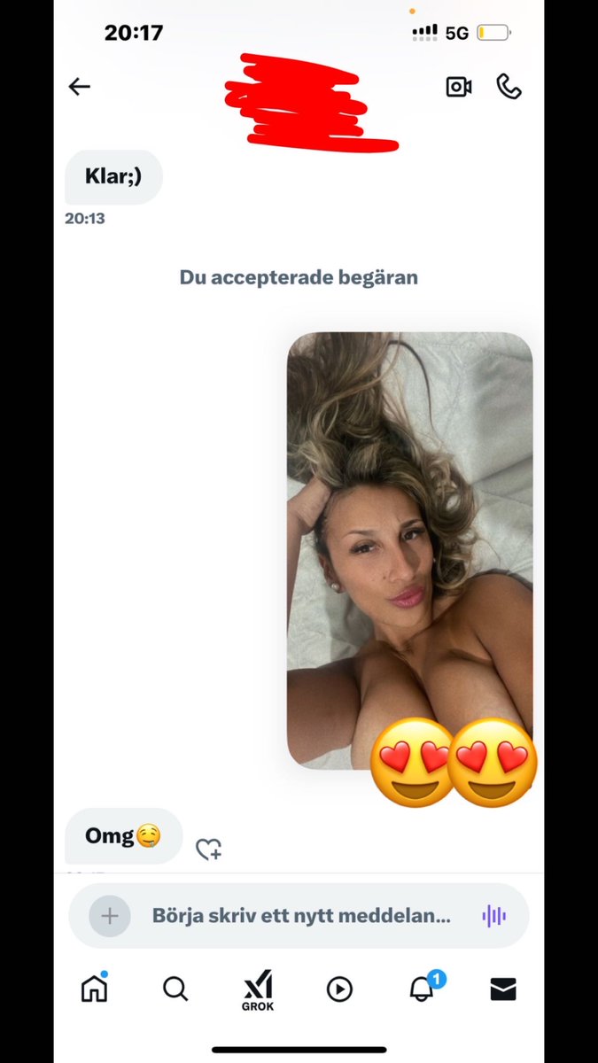 Alla som vågar sig på 🔁 knappen får se mina 🍒 i chatten (bevis)👉