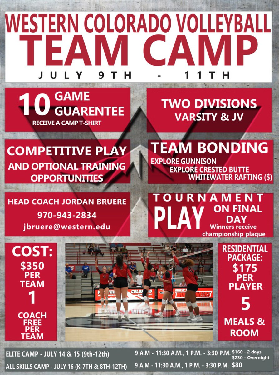 Western Colorado Volleyball tweet media