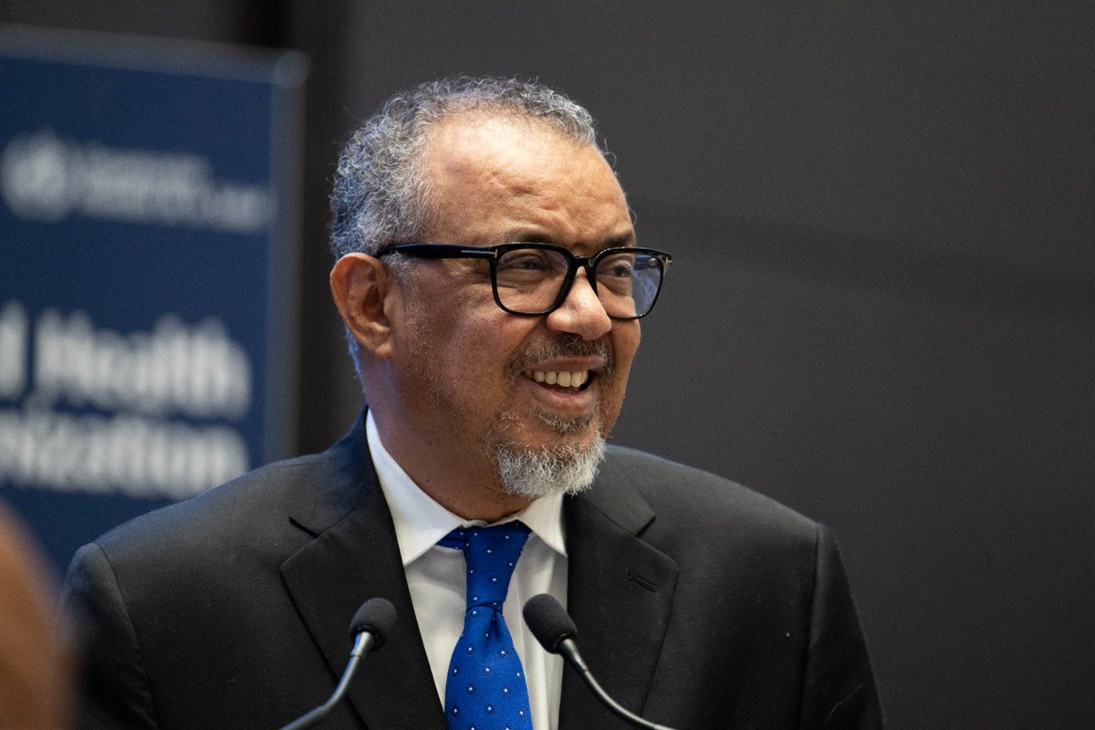 Tedros Adhanom Ghebreyesus tweet media