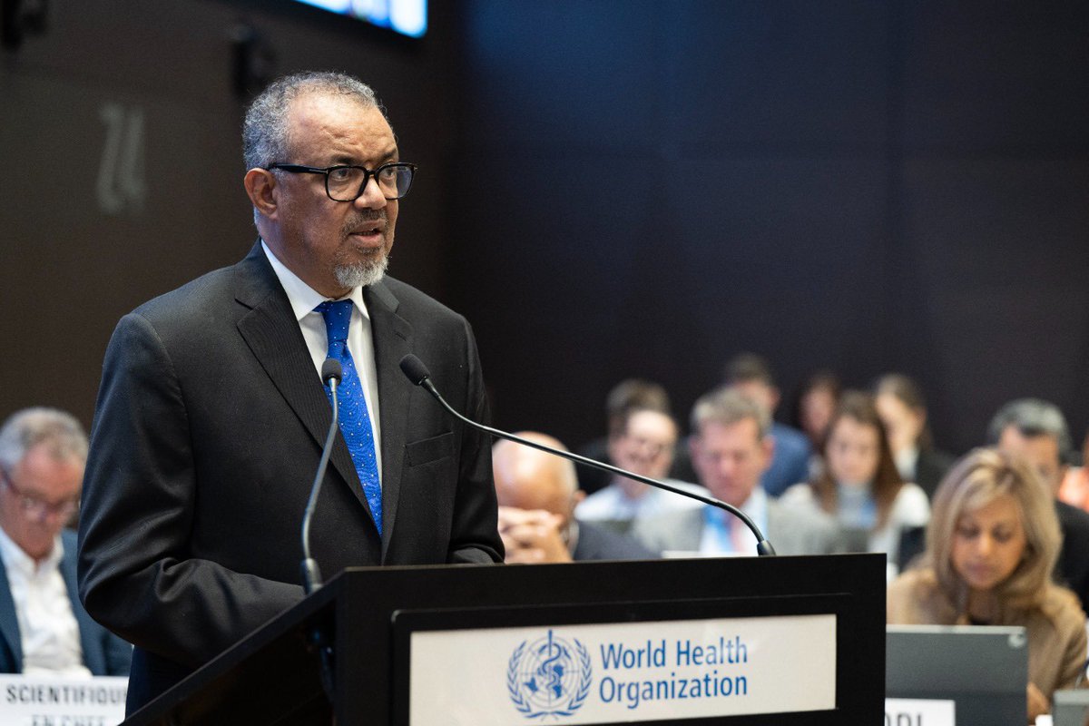 Tedros Adhanom Ghebreyesus tweet media