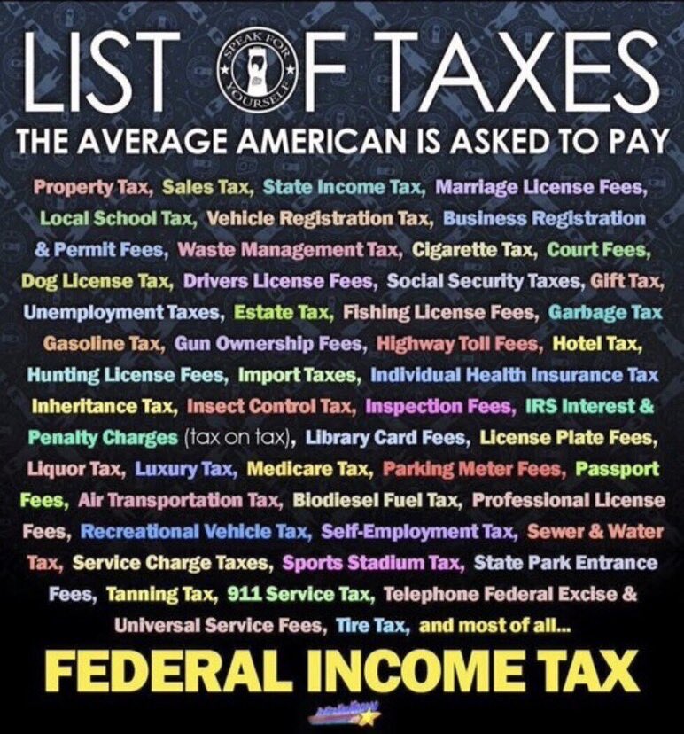 <a href="/elonmusk/">Elon Musk</a> How many more taxes do we need!?

Can DOGE do something about this?