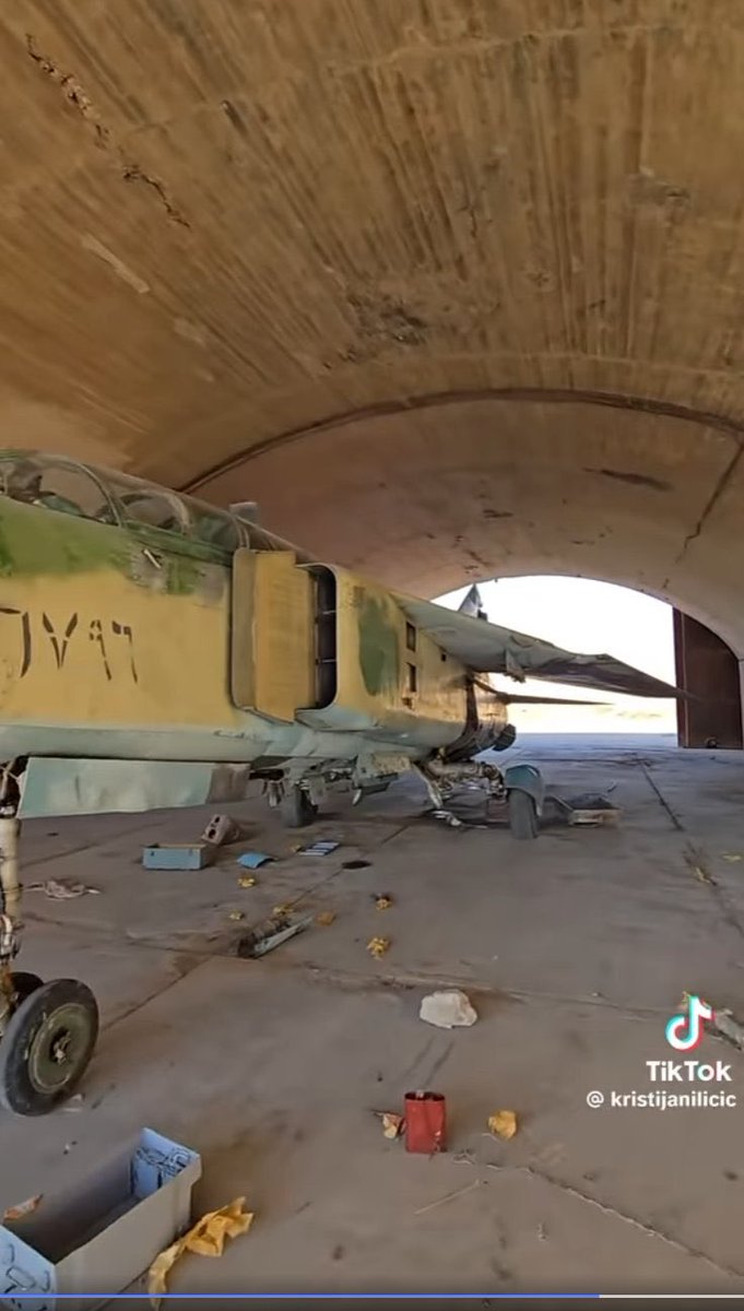 LuftwaffeAS's tweet photo. Very rare stills for SyAAF MiG-23UBs seialed 1793 &amp; 1796 seen for the first time; airbase is unknown. UBs are known to operate from Abu DhHoor, Dhmeyr, Hama and Sheirat ABs
Special thanks to @scramble_nl  for the photos. https://t.co/6xfjMy5ZzR