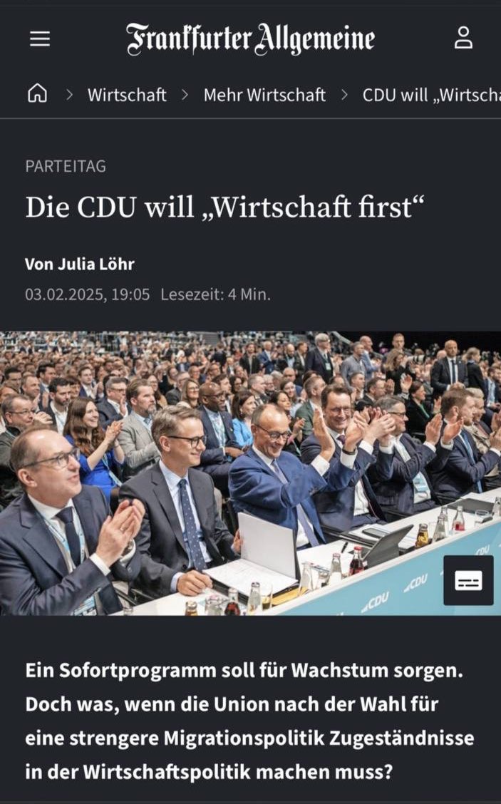 Was der Wirtschaft sicher nicht hilft: Grenzen dicht.