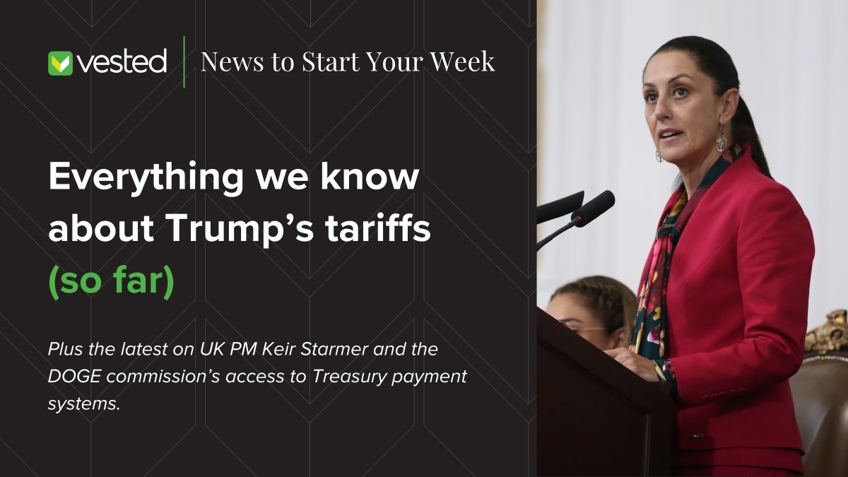 Every Monday, the Vested team breaks down the top news stories you need to know to stay ahead of the curve, and this week, we're talking tariffs.

Check out the top stories: bit.ly/3WFio4f