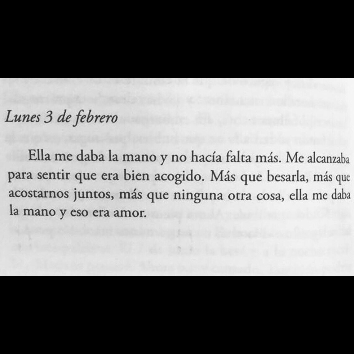 Un día como hoy, un lunes 3 de febrero Benedetti uno de los fragmentos más recordados y sublimes del mundo de la literatura 🥺♥️
“Ella me daba la mano y no hacía falta más. Me alcanzaba para sentir que era bien...”
La tregua
Recuerdas otro fragmento así de popular 🤔