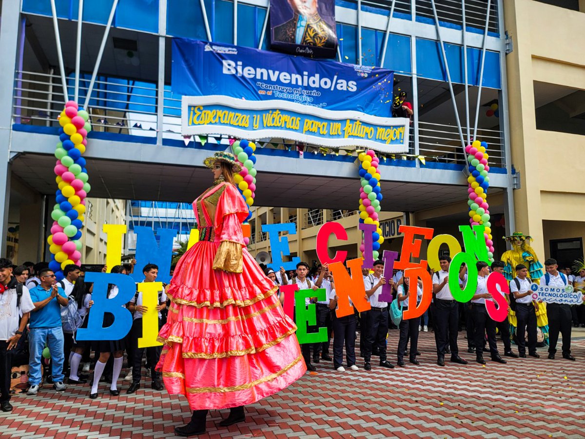 CentroTec_JDMR's tweet photo. @CentroTec_JDMR dan la bienvenida a los Estudiantes de Educación Técnica y Tecnológica 2025 del turno vespertino con amor y sueños por cumplir; hoy inician su formación técnica con una educación llena de aprendizaje desde la teoría y la prácticas
#TecJDMR
#SoyTecNicaragua https://t.co/Y5BFgLlEyc