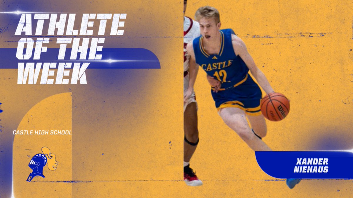 Xander Niehaus is this week's CHS Athlete of the Week.  He helped lead the Knights to a 2-0 record last week vs. Mater Dei and Bloomington South.  In those two games combined, he had 37 points, 18 rebounds, 6 assists, and 6 steals.