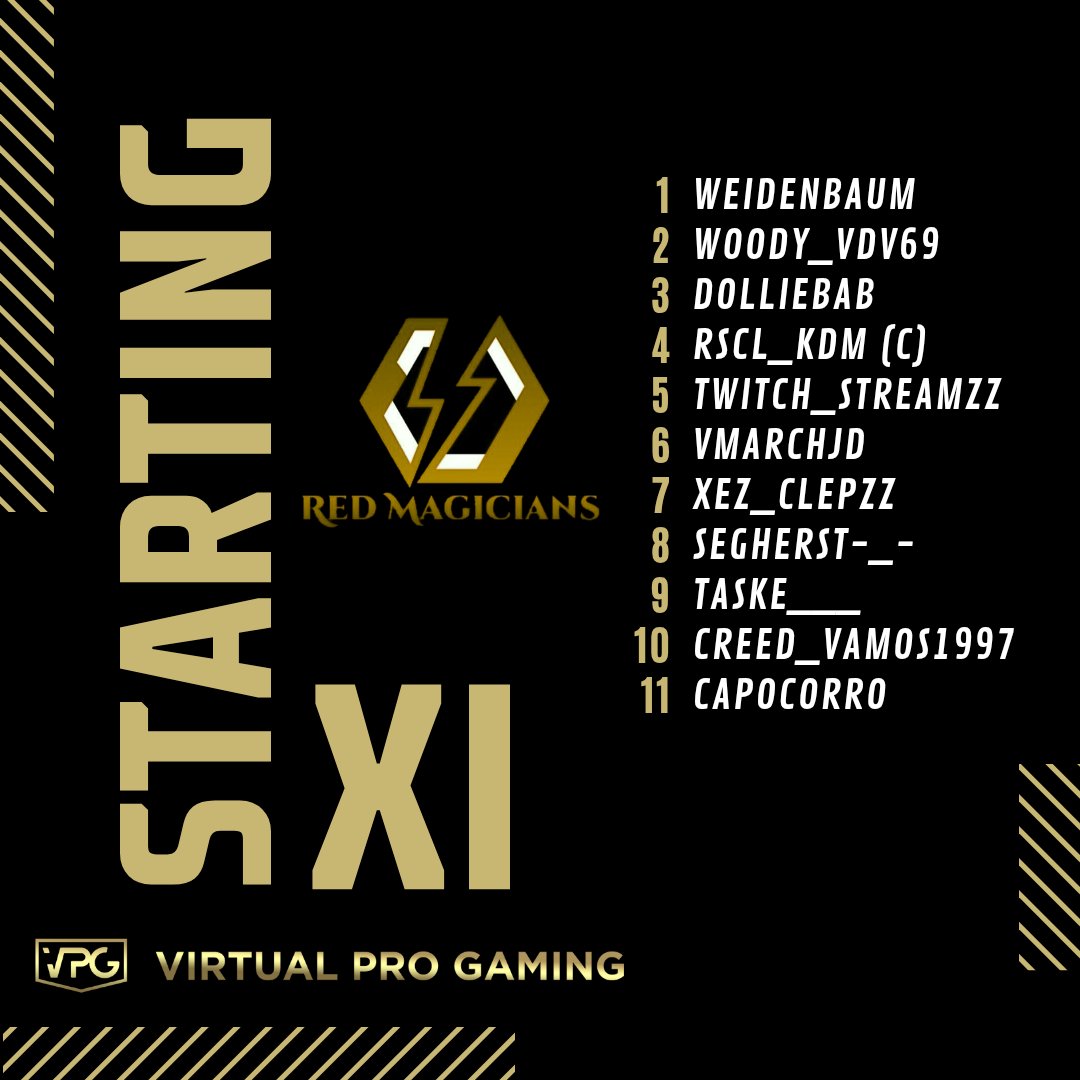 Red Magicians XI tweet media