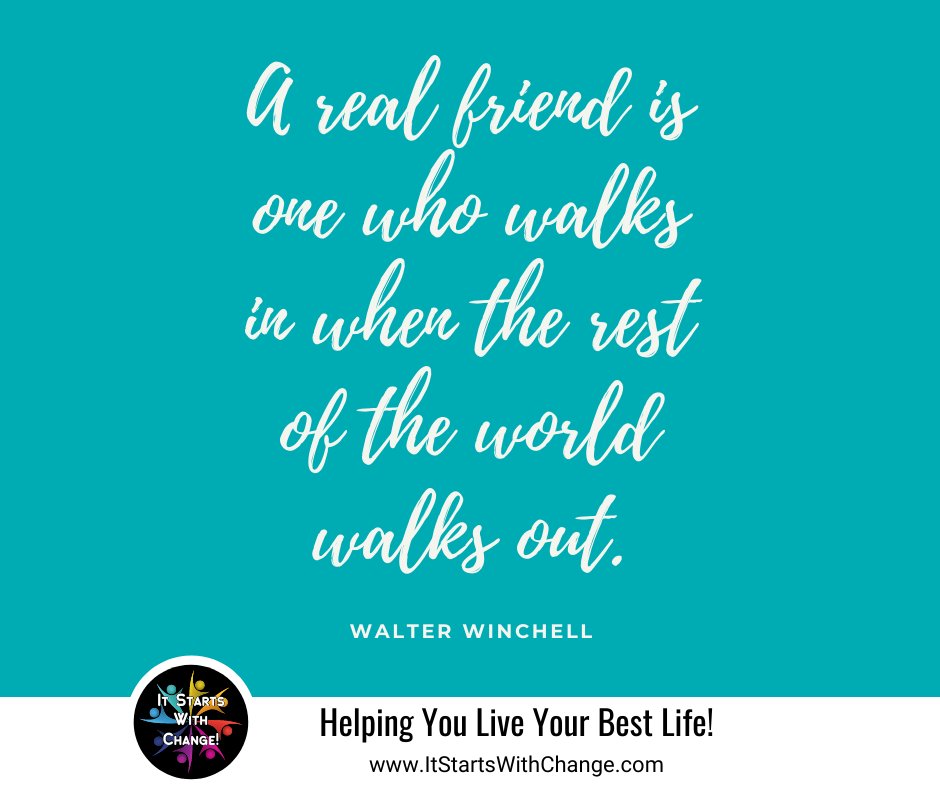 ItStartsWChange's tweet photo. Embrace those people who are always there for you. It's those people who reach out to you when the days are darkest who are the most valuable to you! 

More at ➡️https://t.co/l70EgOv3dE

#friends #believeinyou #findyourstrength https://t.co/hgvwCoesMW