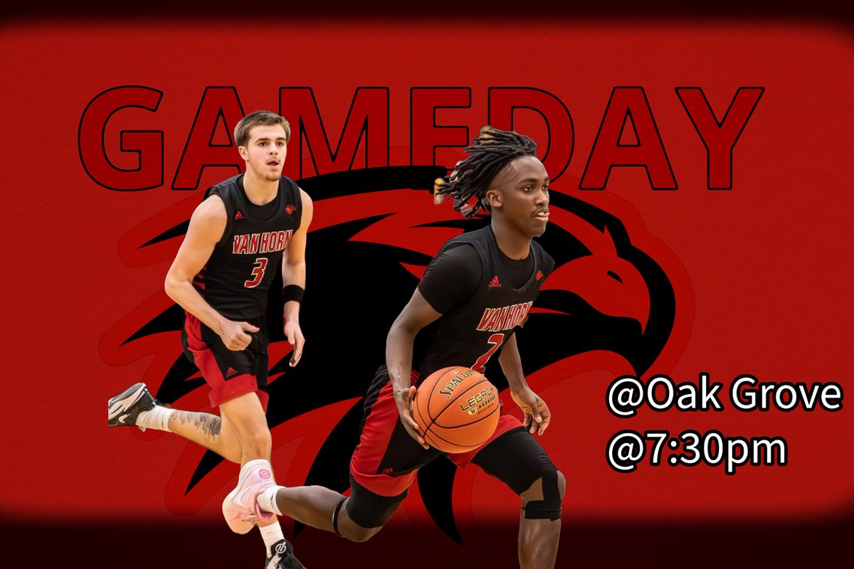 GAMEDAY‼️
🆚Oak Grove
📍Oak Grove HS
⏰ Varsity - 7:30pm
      JV - 6pm
      C - 4:30pm