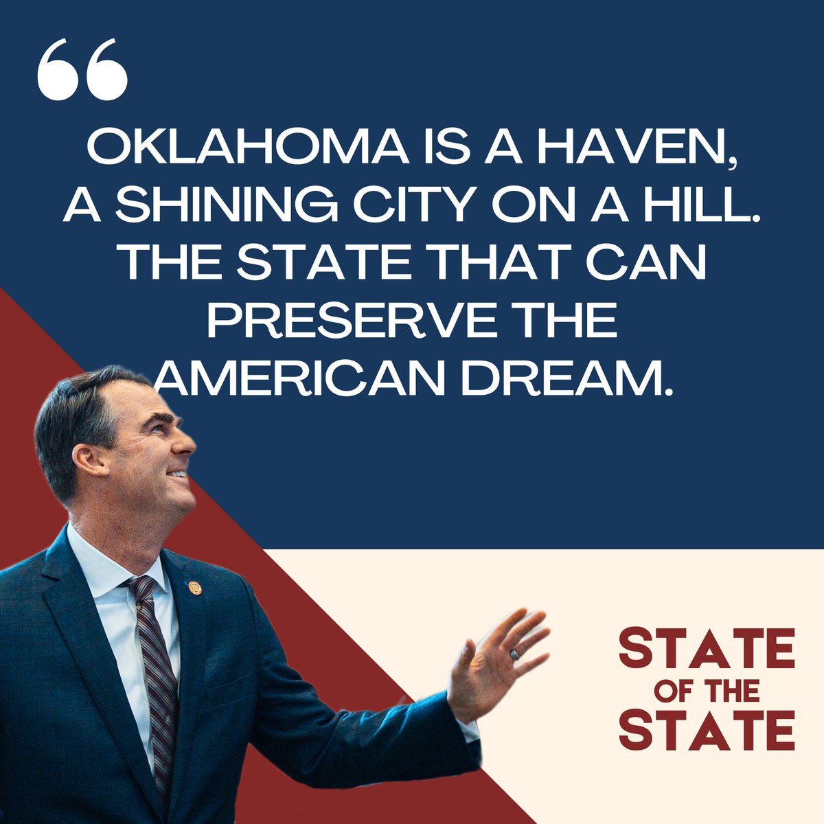 OK Republican Party (@officialokgop) on Twitter photo It’s clear <a href="/GovStitt/">Governor Kevin Stitt</a> understands that government doesn’t create prosperity—people do. Governor Stitt is fighting back against big government and putting Oklahomans in control of their future.
#OklahomansInControl #Top10State #OKSOTS #OKGOP It’s clear <a href="/GovStitt/">Governor Kevin Stitt</a> understands that government doesn’t create prosperity—people do. Governor Stitt is fighting back against big government and putting Oklahomans in control of their future.
#OklahomansInControl #Top10State #OKSOTS #OKGOP