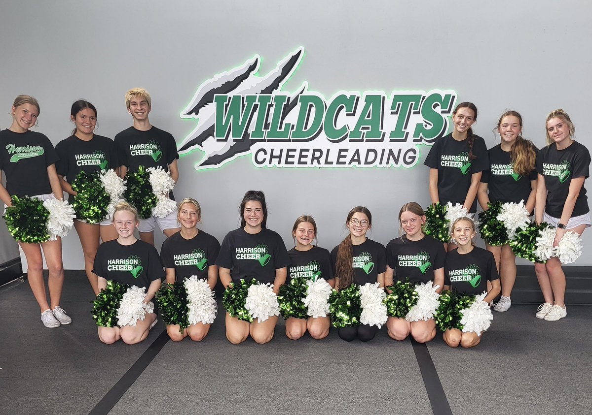 Harrison Wildcats Athletics (@wildcatsofhhs) on Twitter photo HARRISON HIGH SCHOOL COMPETITION CHEER TEAM QUALIFIES FOR STATE AND HEADS TO NATIONALS!
The Harrison High School Competition Cheer Team had an exciting weekend at the OASSA Regionals, earning a spot at the OASSA State Championships! <a href="/WhhhsC/">Harrison High School Cheerleading</a> #THINKBIG <a href="/SouthwestLocal/">Southwest Schools</a> <a href="/swocsports/">SWOC Sports</a> HARRISON HIGH SCHOOL COMPETITION CHEER TEAM QUALIFIES FOR STATE AND HEADS TO NATIONALS!
The Harrison High School Competition Cheer Team had an exciting weekend at the OASSA Regionals, earning a spot at the OASSA State Championships! <a href="/WhhhsC/">Harrison High School Cheerleading</a> #THINKBIG <a href="/SouthwestLocal/">Southwest Schools</a> <a href="/swocsports/">SWOC Sports</a>