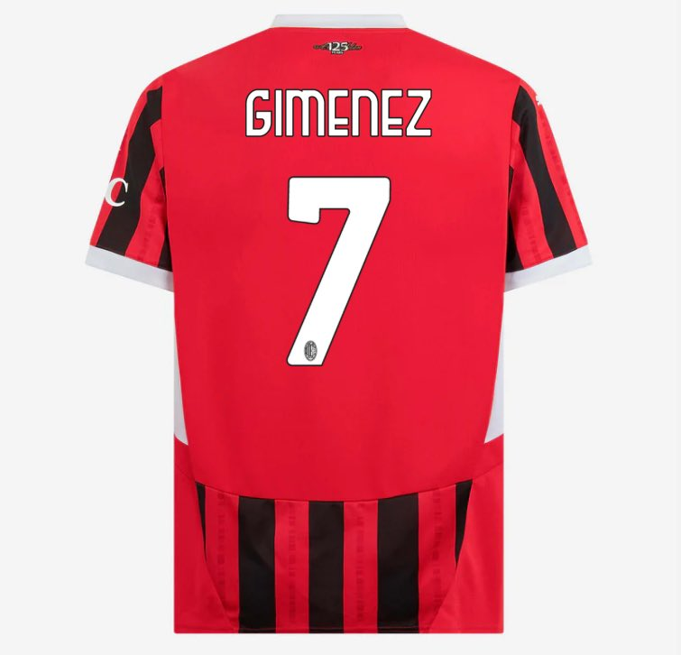 MilanPosts's tweet photo. 🗣️ Santiago Gimenez spoke to @MilanTV: "I chose the number 7 because it represents the perfect number in the Bible." https://t.co/Uh0Tmo0yaZ