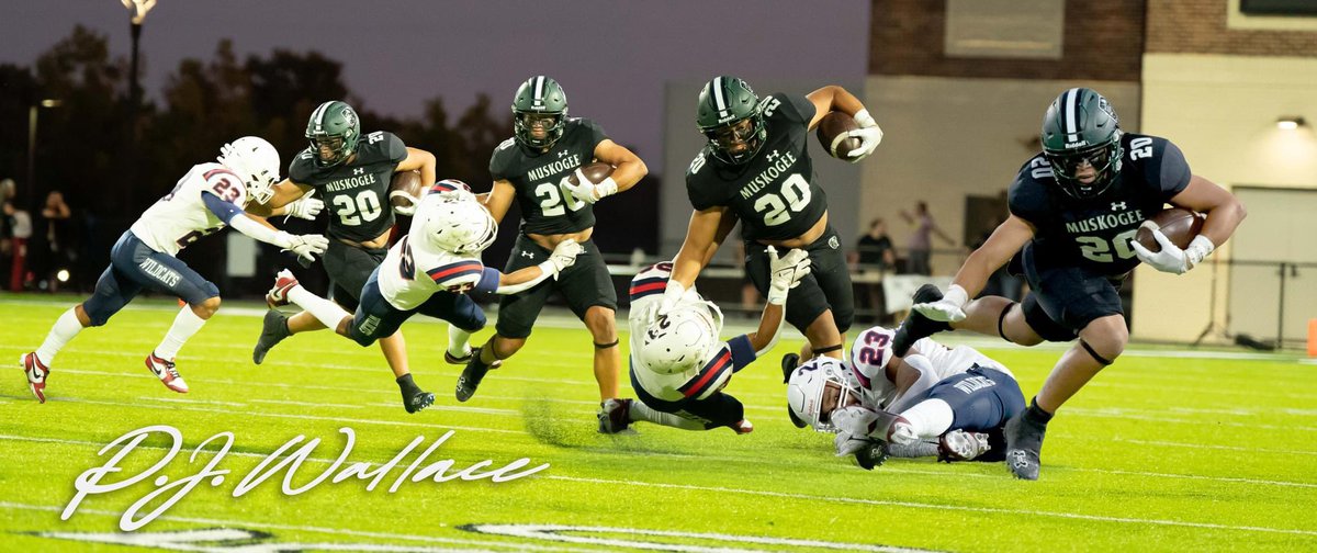 I just want to say a huge thank you to both programs and all the coaches who helped me get to where I am today.

Honors/Stats: I was super honored to be named a first-team Oklahoma Class 6A All-State performer at running back during my senior year at Muskogee High School in 2024.