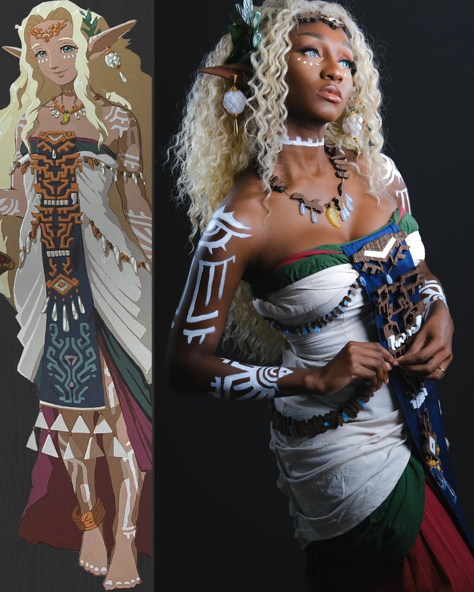 My Queen Sonia Cosplay from Tears of the Kingdom!

The character vs My cosplay! 🍃🍁🍂