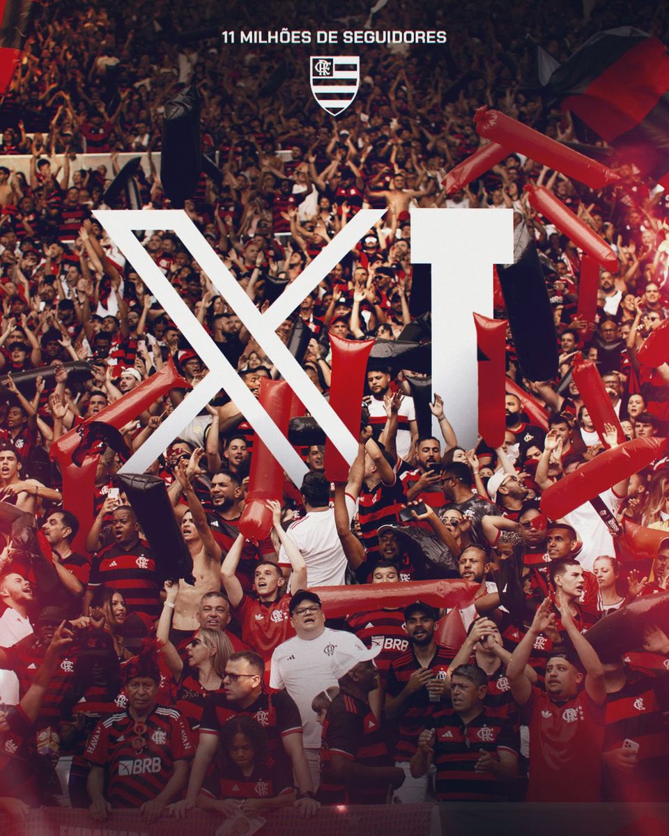 A FlaTT é um absurdo!!! Somos 1️⃣1️⃣ MILHÕES! 💪

#VamosFlamengo