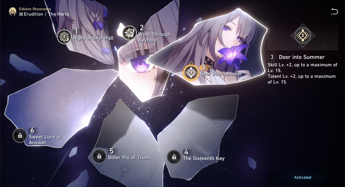 CrystaJem's tweet photo. OMFG I GOT 4 COPIES OF HERTA IN TOTAL FROM A SINGLE BANNER DURATION WINNING ALL 50/50s?!?!? we are meant to be frfr 🥹💜💜💜💜💜

#HonkaiStarRail #herta #TheHerta https://t.co/wao3CYdjEJ