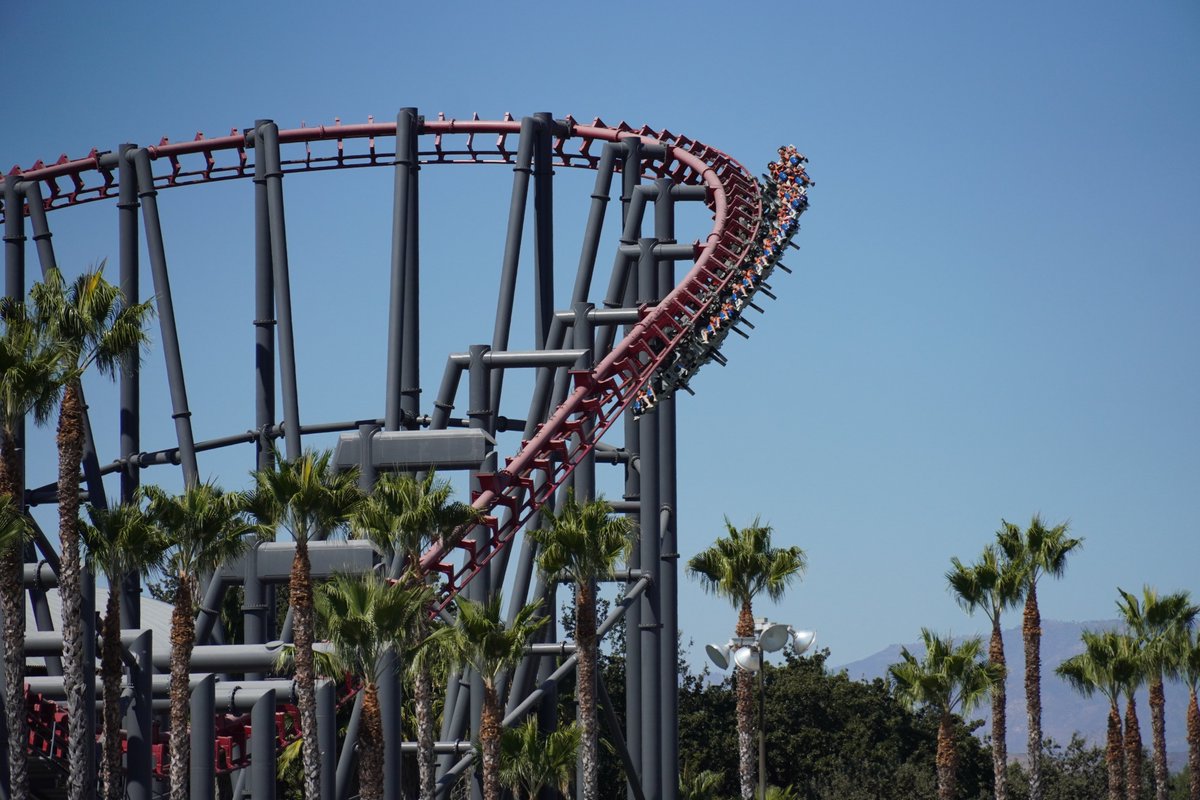 MarcusGear_CB's tweet image. X2 Appreciation! Love this Coaster! 🔥 @SFMagicMountain