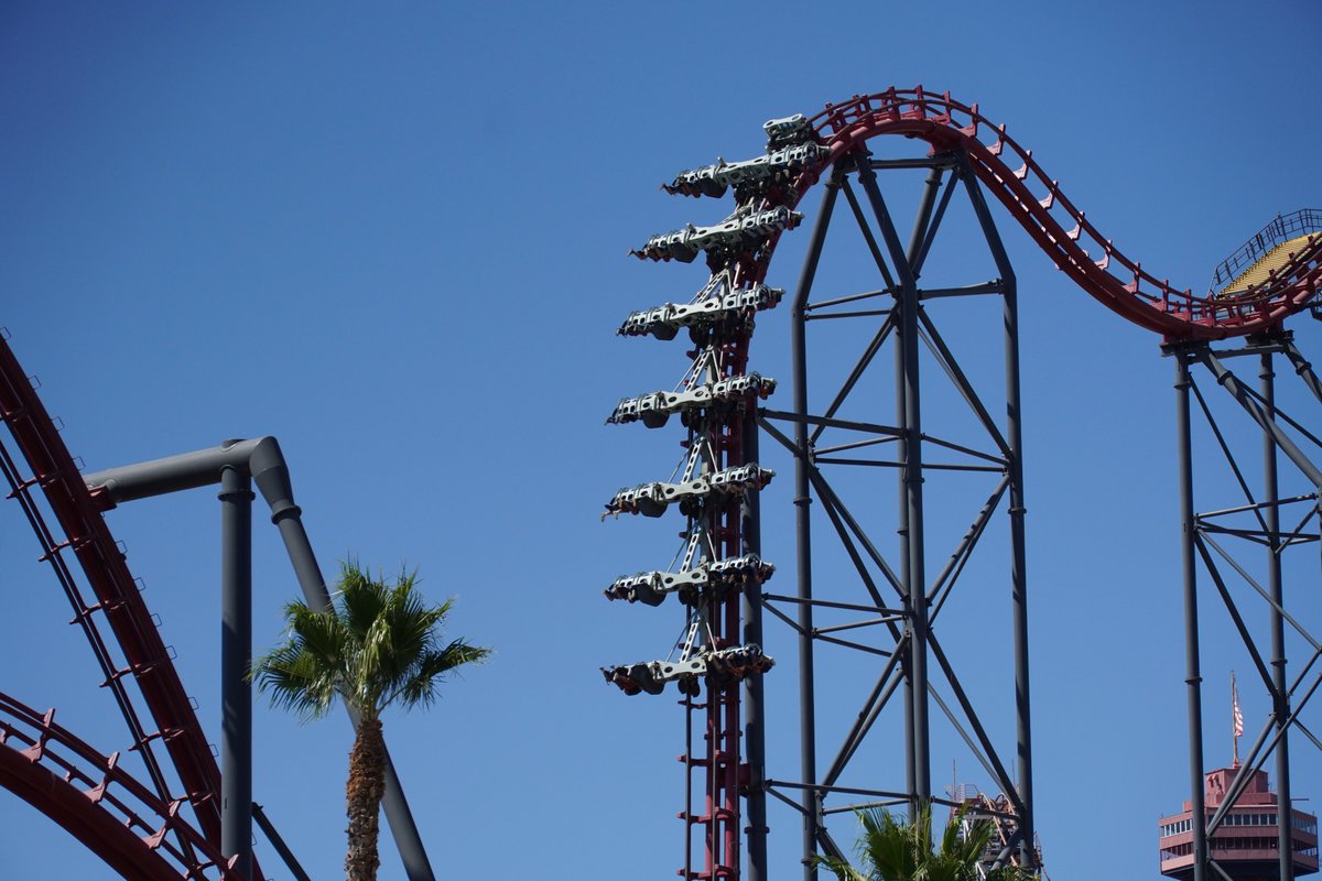 MarcusGear_CB's tweet image. X2 Appreciation! Love this Coaster! 🔥 @SFMagicMountain