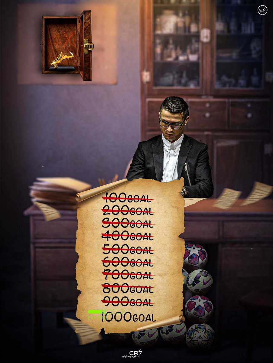 MHD7_CR7's tweet image. قررت اسوي ثريد اوثق فيها لحظة وصول ألأسطورة كريستيانو إلى 1000 هدف باذن الله و راح احط صوره على كل هدف إلى ان يصل إلى 1000 هدف باذن الله (صور عشوائية مع المنتخب والأندية الي لعبها)
الان يمتلك 923 هدف وراح أحطها تحت 👇🏻