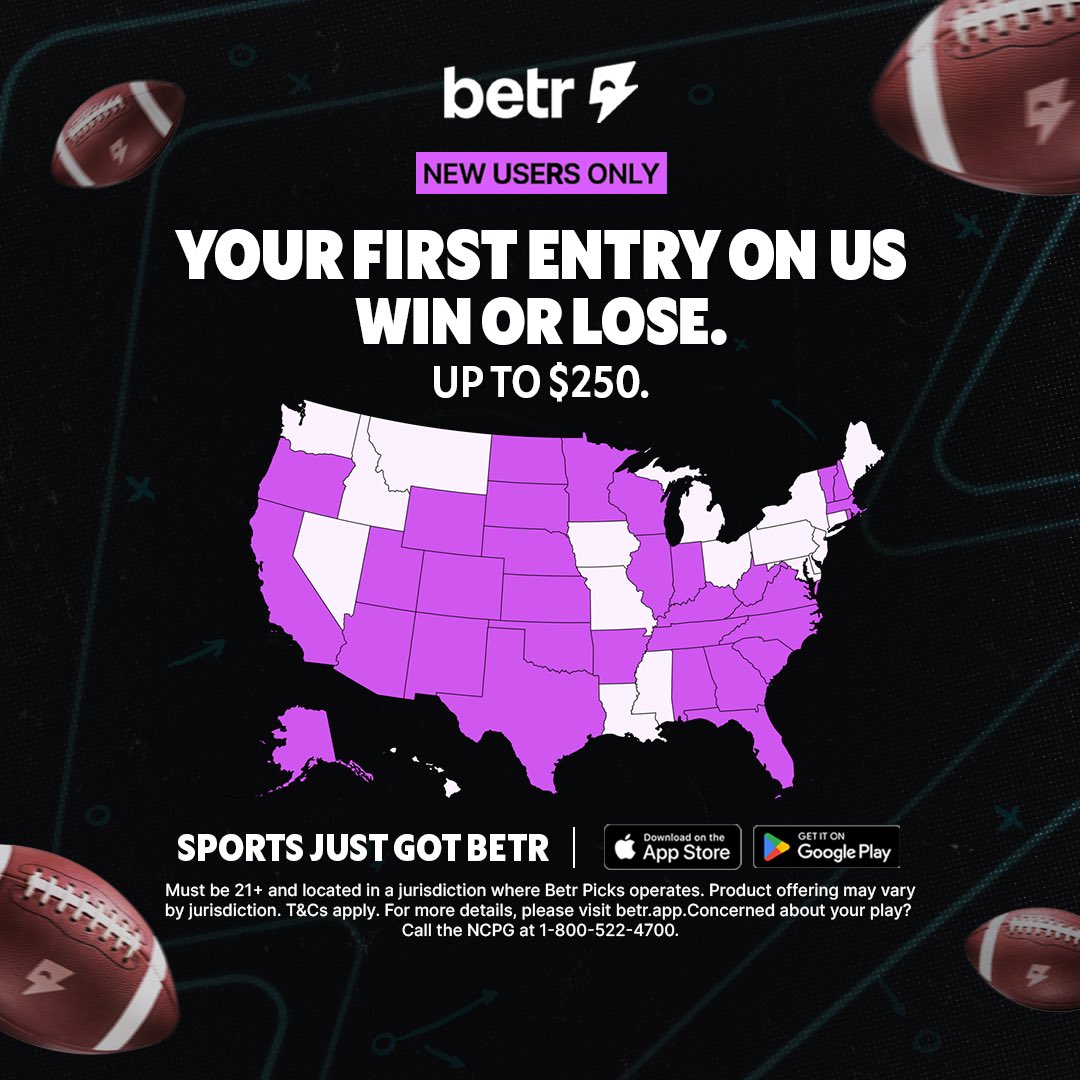 StatDoctorMD's tweet photo. ๐จ FREE PICK ALERT ๐จ
New users can grab a FREE pick tonightโjust one point or assist to win! ๐๐ฅ
๐ฏ Claim yours now:
โ
Code: STATDOC
๐ https://t.co/JofEdsCIQW
Plus, your first entry is on @betr (win or lose) up to $250! Donโt miss out! ๐ฐ๐ #Betr #FreePick #StatDoctorMD https://t.co/ACPjjRekJH