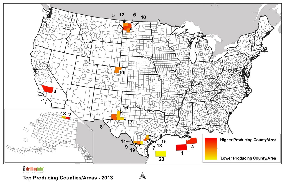 MikeUmbro's tweet image. In 2013, Kern County was the #1 producing county (onshore) in the lower 48. Producing 386,000 barrels of oil per day. 

This is what they stole from us! 

Time to Unleash California Energy!

🐻 🇺🇸 ⛽️ 

@ChrisAWright_ @realDonaldTrump @ShannonGroveCA 

enverus.com/blog/half-us-o…