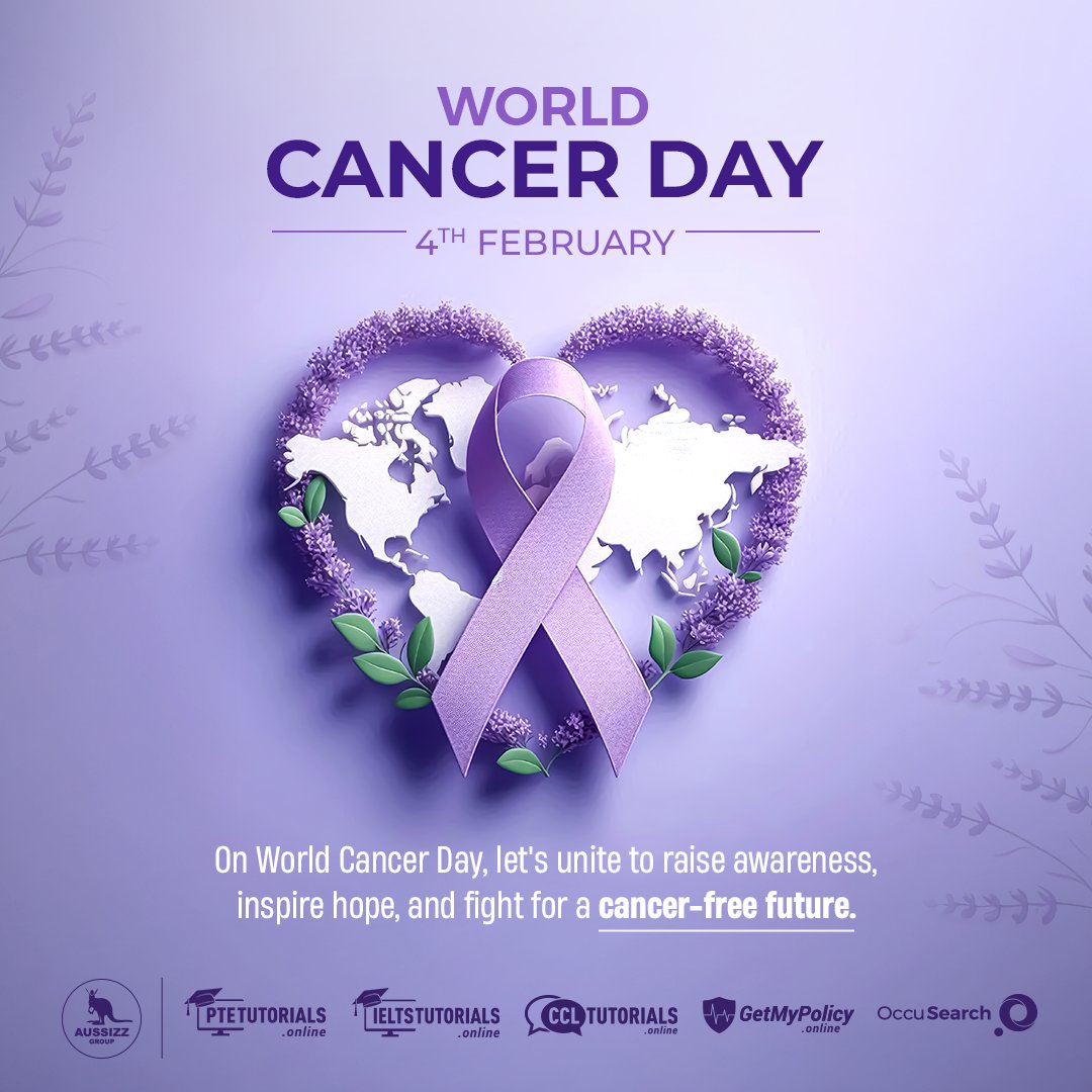 Your health is your wealth!

This World Cancer Day, take a moment to prioritize regular check-ups, a healthy lifestyle, and spreading awareness.

Early detection saves lives. 💖

#WorldCancerDay #PreventionMatters #aussizgroup