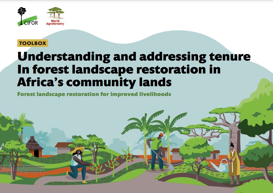 📚 Land tenure matters in restoration.

This Tenure Toolbox was designed to help practitioners navigate tenure challenges in community lands, ensuring effective participation and lasting impact.

Explore it here: ➡️ bit.ly/40HcuRp

<a href="/BMZ_Bund/">Bundesentwicklungsministerium</a> <a href="/AnneLarson123/">Anne Larson</a>
