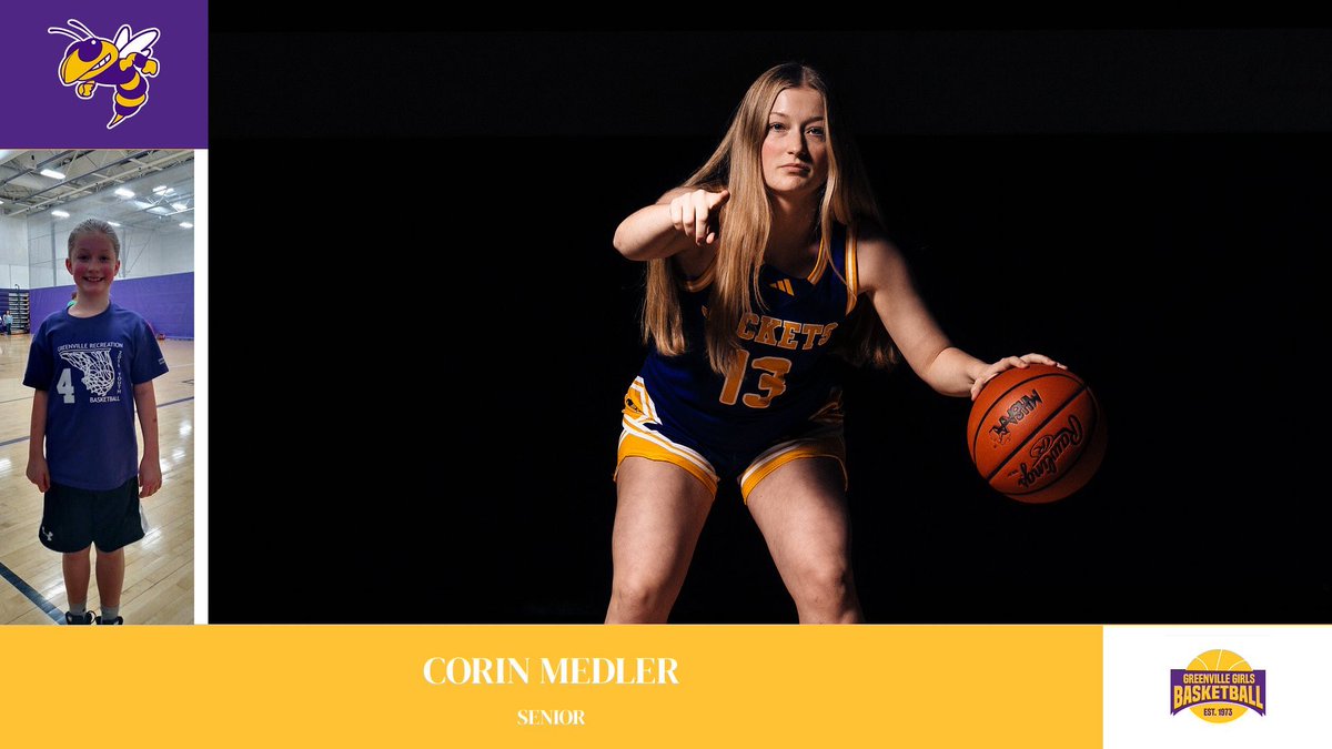 Senior Shoutout - #13 Corin Medler

Corin is a 2 year varsity player for the Yellow Jackets. Corin’s favorite basketball memory is coming back from her injury and all the practices/games during Christmas Break. Corin is involved in National Honors Society and Be Nice. Thank you!!
