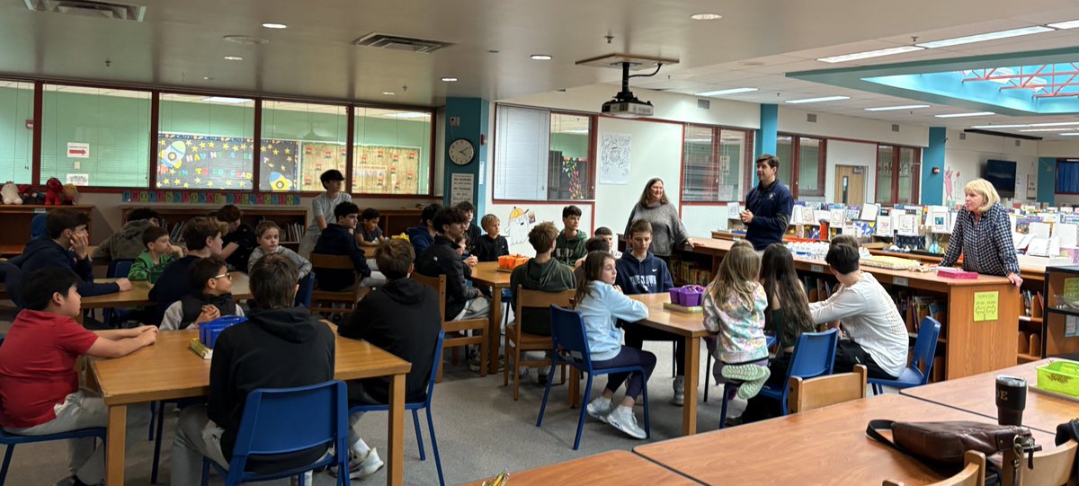 Thank you to our fearless Readers Are Leaders champions, Ms Andersen &amp; Ms Strickland for another wonderful year of this program at <a href="/TuckahoeSchool/">Tuckahoe Elementary School</a>. Thank you to the <a href="/YorktownHS/">Yorktown High School</a> basketball team for supporting our readers &amp; the valuable time spent with our students! #TuckahoeRocks