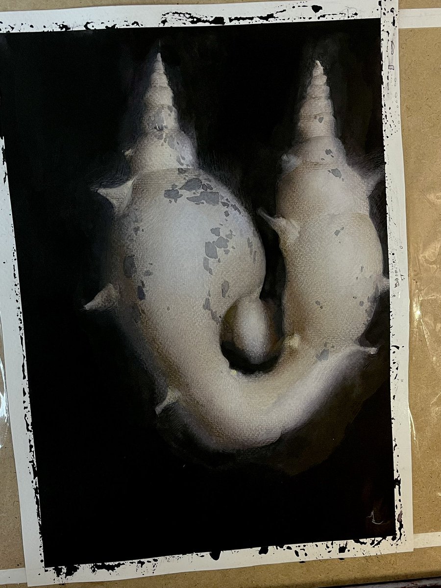 04/20 solo exhibition preparation 

#watercolorpainting #surrealism #ContemporaryArt