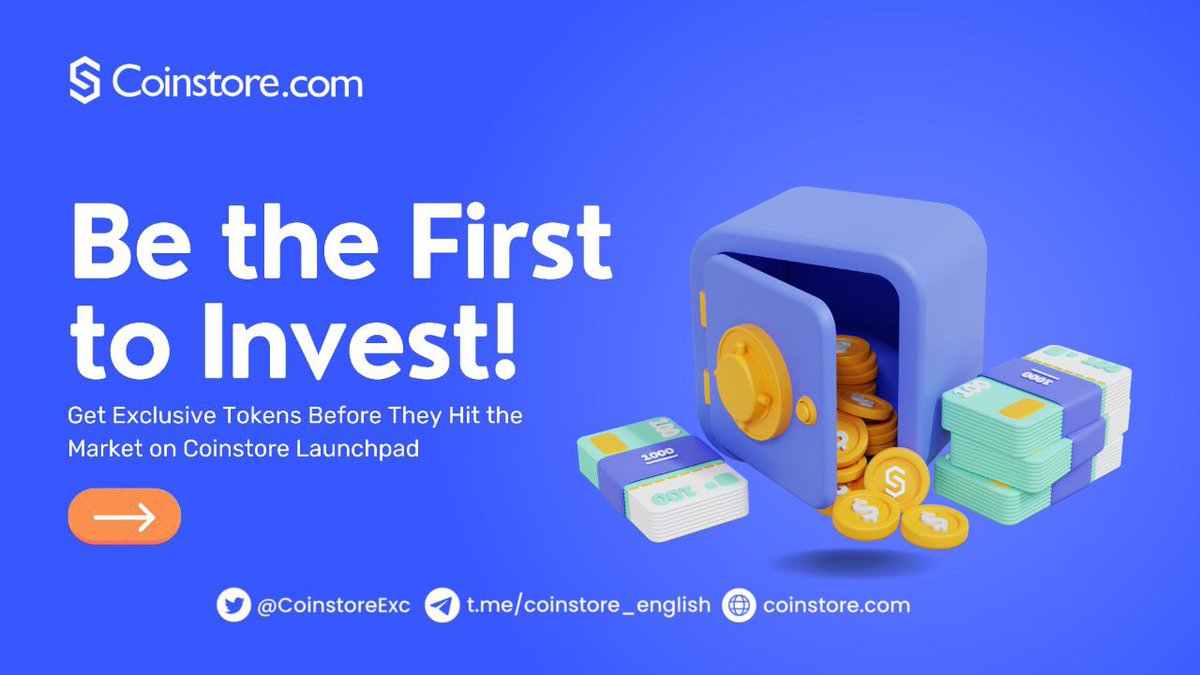 Re_morse_1's tweet photo. 🚀 “What makes the Whitelist Subscription Model different?”
Unlike traditional #IEOs, @CoinstoreExc’s #Whitelist Model ensures guaranteed token allocations, removing the uncertainty of oversubscription.
Want to invest with confidence? Learn more👇
🔗 https://t.co/UiBVgYVvdo https://t.co/jeuEgsaZyL