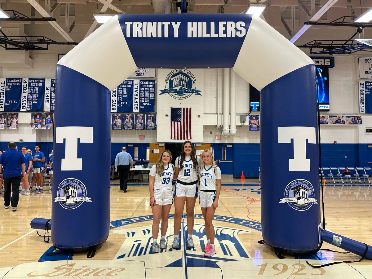 Congrats and THANK YOU to our Girls Basketball Seniors!! #itsagreatdaytobeahiller