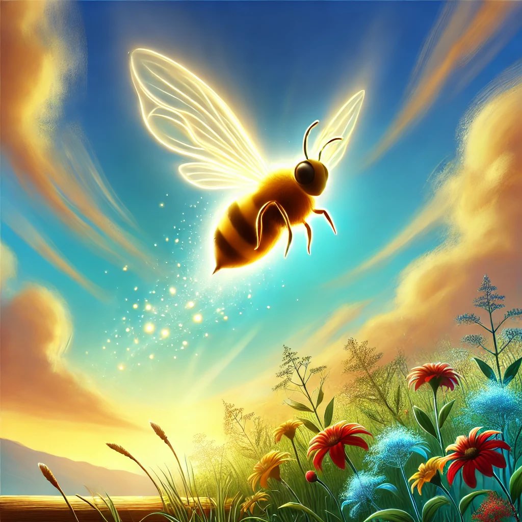 grisantycosme's tweet image. Dicen que la abeja no puede volar por su cuerpo, peso y tamaño… pero ella no lo sabe, y vuela igual. 

💪✨ Nunca dejes que te digan lo que no puedes lograr. Tu puedes! 

#Motivación #SinLímites