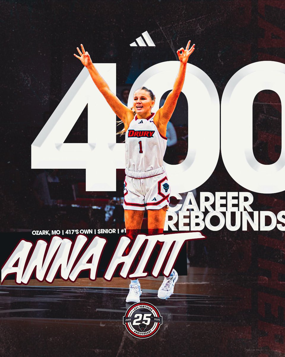 Congrats to Anna on 400 career rebounds! 🔥🧼