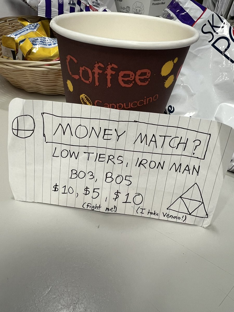 Hustling MMs was how I used to buy food at majors, miss those days