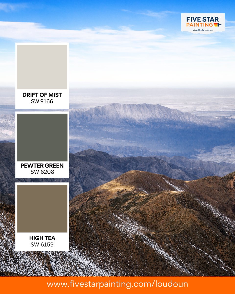 fivestarloudoun's tweet photo. Explore the @sherwinwilliams palette for inspiration in every hue. Let the vibrant colors evoke creativity in your space!
#colorinspiration #colorseason https://t.co/x0VhvFc5VU
