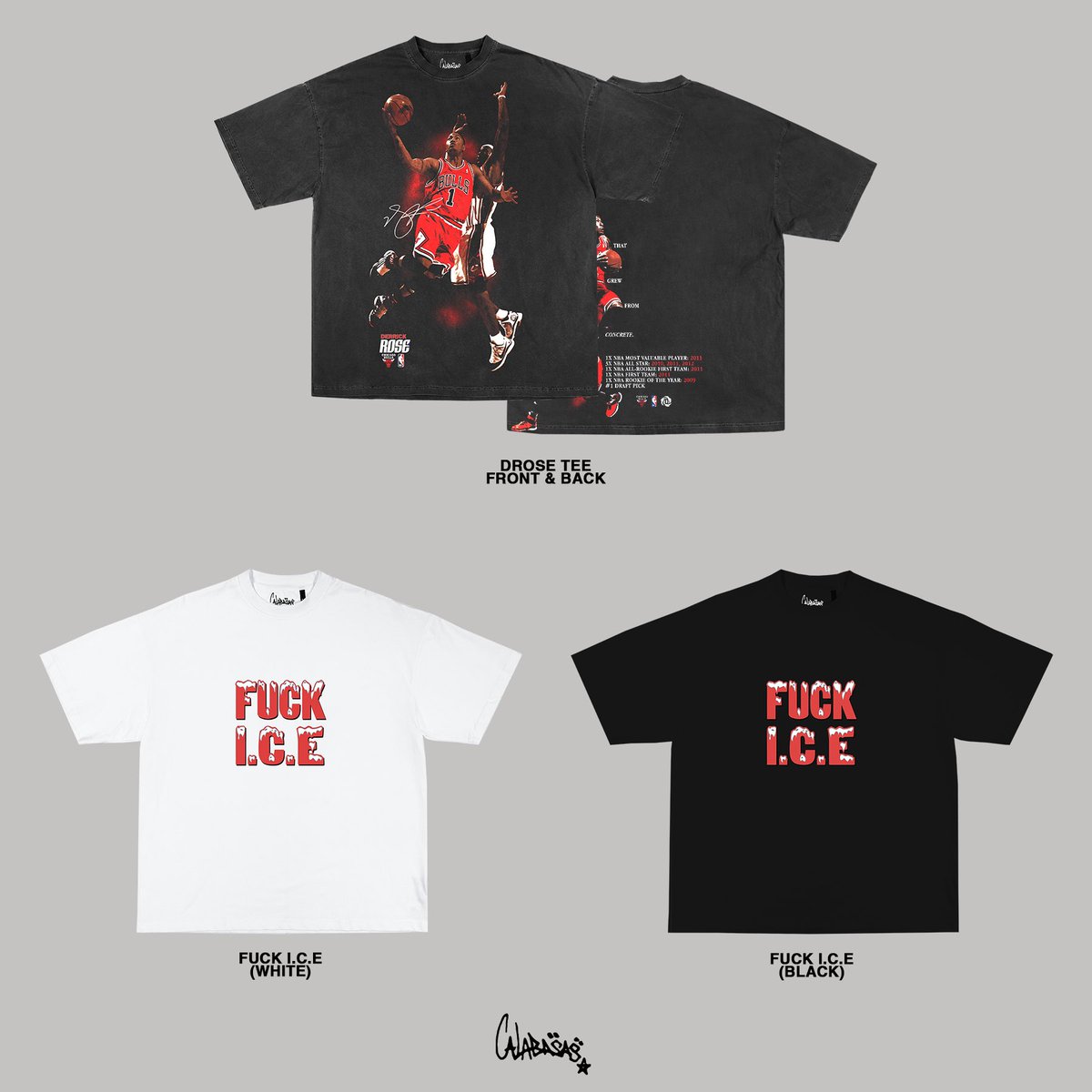 CalabasasSergio's tweet photo. DROSE TEE AND FUCK I.C.E TEE AVAILABLE NOW 

https://t.co/lnWjUFaMae https://t.co/BmugLr1PrX